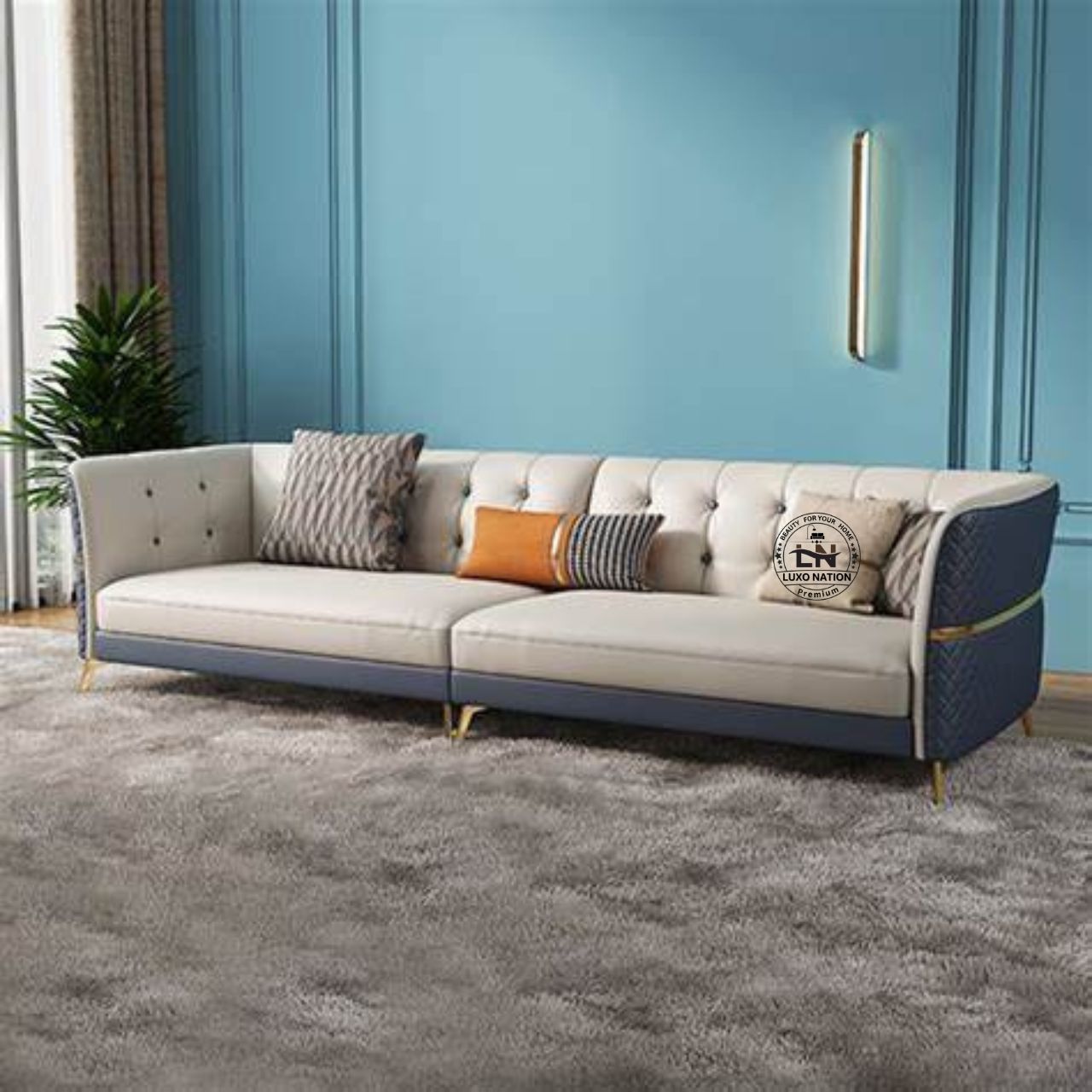 Luxo Nation Best Luxury Sofa set โ Modern Design-Premium Sofa Set